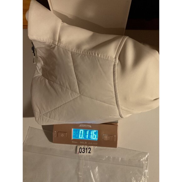 Marmot Womens White Quilted Half-Zip Pullover Jacket Size XL - Picture 13 of 13